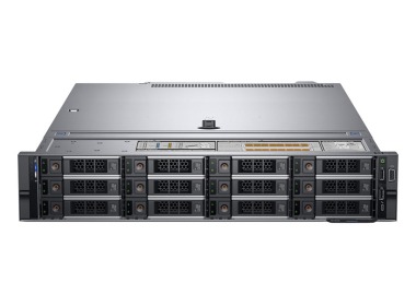 Server Dell PowerEdge R7425 12x3.5" with 2x EPYC 7371, 64GB RAM, H730P+, 2x 960GB SSD SATA 2.5", 2x1GbE LOM, 2x PSU 1100W, rails, iDRAC9 Enterprise