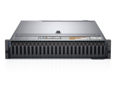 Server Dell PowerEdge R7425 24x2.5" with 2x EPYC 7F32, 128GB RAM, H740P, BOSS-S1 (2x Dell 480GB SSD SATA RI M.2), 4x 960GB SSD SAS 12G RI 2.5", 2x25GbE SFP28, 3x Nvidia L4 24GB, 2x PSU 2000W, rails, bezel, iDRAC9 Enterprise