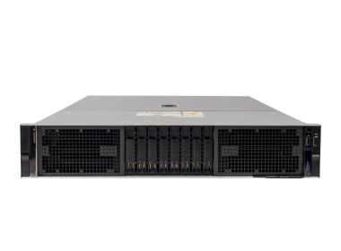 Server Dell PowerEdge R750xa 8x2.5" with 2x Gold 6338, 128GB RAM, H755, 4x 1.6TB SSD SAS 12G 2.5", 4x TESLA T4, 2x1GbE RJ45, 2x PSU, rails, iDRAC 9