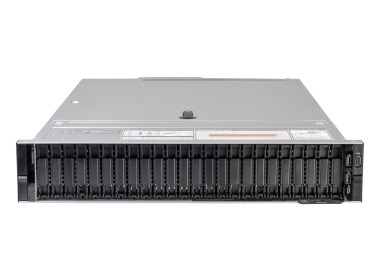 Server Dell PowerEdge R7515 24x2.5" mit 1x EPYC 7543P, 32GB RAM-Speicher, H730P, 2x 480GB SSD SATA 2.5", 2x10GbE, 2x Netzteil 1100W, Montageschienen, iDRAC9 Enterprise
