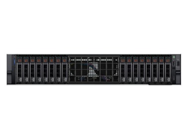 Server Dell PowerEdge R7615 16x2.5" mit 1x EPYC 9124, 64GB RAM-Speicher, HBA355i, 1x 600GB SAS 2.5", 2x Netzteil 700W, Montageschienen, Abdeckung, iDRAC9 Enterprise