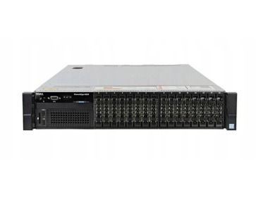 Server Dell PowerEdge R830 16x2.5" with 4x E5-4650 v3, 256GB RAM, H730P, 4x 960GB SSD SATA, 4x1GbE, 2xPSU, Rails, iDRAC 8
