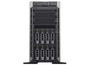 Server Dell PowerEdge T440 8x3.5" mit 2x Gold 5222, 32GB RAM, H330, 2x 480GB SSD SATA 6G RI 2.5", 2x PSU, iDRAC 9
