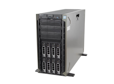Server Dell PowerEdge T640 8x3.5" mit 2x Silver 4210, 32GB RAM, H330+, 2x 960GB SSD SATA 2.5", 2x PSU, iDRAC 9