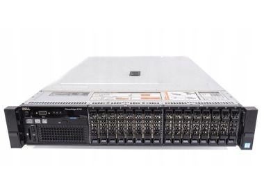 Server Dell R730 16x2.5" with 2xE5-2683 v3, 64GB RAM, H730P, 2x 480GB SSD SATA 2.5", 4x1GbE, 2xPSU, Rails, iDRAC 8 Enterprise