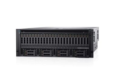 Server Dell R940xa 32x2.5" with 4x Gold 6244, 64GB RAM, H730P, 2x 960GB SSD SATA 2.5", 4x1GbE, 2xPSU, Rails, iDRAC 9 Enterprise