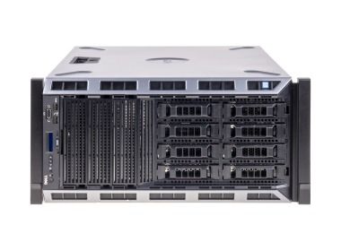 Server Dell T430 8x3.5" with 2xE5-2667 v3, 32GB RAM, H330, 2x480GB SSD SATA, 2xPSU, Rails, iDRAC 8 Enterprise