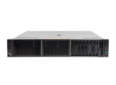 Server HPE ProLiant DL380 Gen10 mit 2x Gold 5118, 32GB RAM, P408i-a, 2x HPE 960GB SSD SATA 2.5", 2x PSU, schienen und befestigungsteile, iLO 5