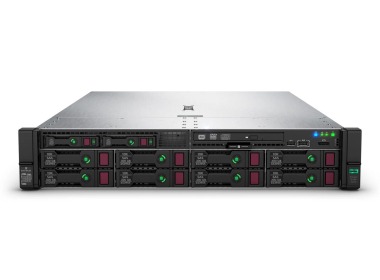 Server HPE ProLiant DL380 Gen10 Plus 8x3.5" mit 2x Silver 4310, 32GB RAM-Speicher, P408i, 2x HPE 960GB SSD SATA 2.5", 2x10/25GbE SFP28, 2x Netzteil, Montageschienen, iLO Advanced