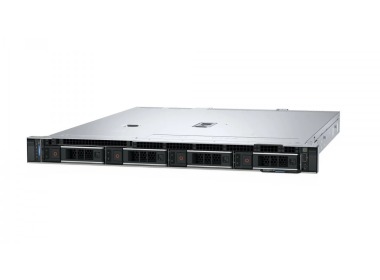 Serwer Dell PowerEdge R360 4x3.5"mit E-2488, 128GB RAM, H355, 2x 7.68TB SSD SAS 12G RI 2.5", 2x10GbE SFP+, 2x PSU 600W, Abdeckung, iDRAC 9 Enterprise