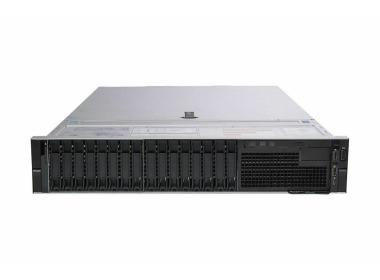 Serwer Dell PowerEdge R740 16x2.5"mit 2x Silver 4110, 32GB RAM, H730p, 2x 480GB SSD SATA 2.5", 4x1GbE, 2x PSU 1100W, Montageschienen, iDRAC9 Enterprise