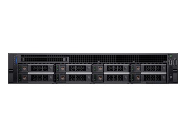 Serwer Dell PowerEdge R750xs 8x3.5" mit 2x Silver 4309Y, 64GB RAM, H345, 2x 960GB SSD SAS 12G RI 2.5", 2x PSU 600W, Montageschienen, iDRAC9 Enterprise