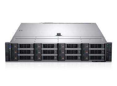 Serwer Dell PowerEdge R7515 12x3.5" mit 1x EPYC 7402, 128GB RAM, H730P, 2x 480GB SSD SATA 2.5", 2x10GbE, 2x PSU 1100W, Montageschienen, iDRAC9 Enterprise