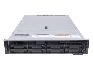 Serwer Dell PowerEdge R7515 8x3.5" mit 1x EPYC 7302, 32GB RAM, H730P, 2x 960GB SSD SATA 2.5", 2x PSU 750W, Montageschienen, iDRAC9 Enterprise