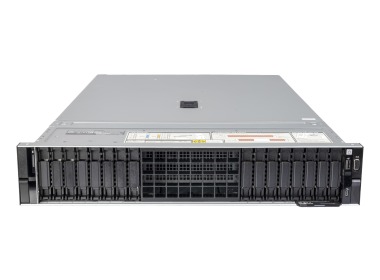 Server Dell PowerEdge R760 16x2.5" with 2x Silver 4410Y, 64GB RAM, H755, 4x 1.92TB SSD SAS 12G MU 2.5", 2x1GbE, 2x PSU 1100W, rails, bezel, iDRAC9 Enterprise
