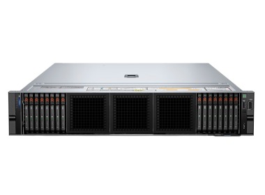 Serwer Dell PowerEdge R7625 16xE3.S mit 2x EPYC 9734, 512GB RAM, 2x H755N, BOSS-N1 mit 2x 960GB Dell SSD NVMe M.2, 16x 7.68TB E3.S NVMe, 1x200GbE QSFP56, 4x Nvidia L4 24GB, 2x PSU 2800W, Montageschienen, Abdeckung, iDRAC9 Enterprise