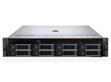 Serwer Dell PowerEdge R7625 8x3.5"mit 2x EPYC 9124, 128GB RAM, H355, BOSS-N1mit 2x 960GB Dell SSD NVMe M.2, 4x 4TB 7.2K SATA 6G 3.5", 2x10/25GbE SFP28, 2x PSU 2400W, Montageschienen, iDRAC9 Enterprise