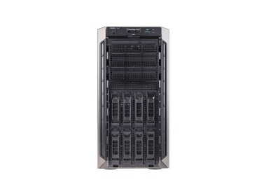 Serwer Dell PowerEdge T340 8x3.5"mit 1x E-2124, 32GB RAM, H730p, 2x 480GB SSD SATA 2.5", 2x PSU 495W, iDRAC9 Enterprise