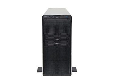 Serwer Dell PowerEdge T550 8x2.5"mit 2x Gold 6346, 128GB RAM, H755, BOSS-S2mit 2x 480GB Dell SSD SATA RI M.2, 4x 3.84TB SSD SAS 12G MU 2.5", 4x10GbE SFP+, 2x PSU 1400W, iDRAC9 Enterprise
