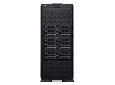 Serwer Dell PowerEdge T550 8x3.5"mit 2x Gold 6346, 128GB RAM, H755, BOSS-S2mit 2x 480GB Dell SSD SATA RI M.2, 4x 3.84TB SSD SAS 12G MU 2.5", 4x10GbE SFP+, 2x PSU 1400W, iDRAC9 Enterprise