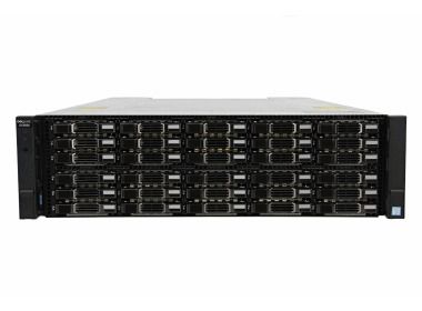Storage Array Dell EMC SC5020 30x2.5" with 2x Controller, 4x 10GbE SFP+, 8x 600GB 15K SAS 2.5", 2x PSU, szyny