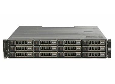 Storage array Dell PowerVault MD3200i 12x3.5" 2x iSCSI Controller, 4x1GbE, 12x 10TB DELL 7.2K SAS 12G 3.5", 2xPSU, rails
