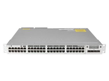 Switch Cisco Catalyst C3850-48U 48x1GbE RJ45 UPoE 4x10GbE SFP+, 2x PSU, 3x FAN F2R Normal Flow