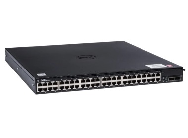 Switch Dell Networking N4064 48x10GbE BASE-T F2R 2x Netzteil